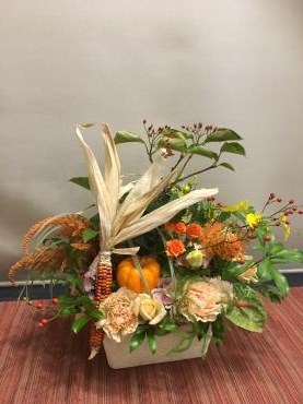 オレンジ色のハローウィーンカボチャ♪…｜「フローリスト飾り屋」　（鹿児島県鹿児島市の花キューピット加盟店 花屋）のブログ