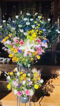  高崎市斎場　葬儀スタンド花｜「彩季舎」　（群馬県高崎市の花キューピット加盟店 花屋）のブログ