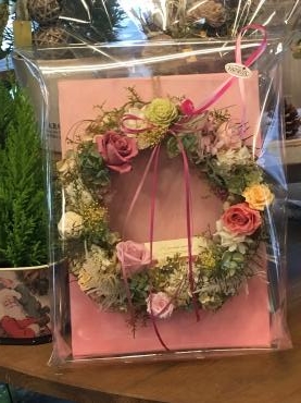 リースは永遠のシンボル～(*´▽｀*)｜「フローリスト飾り屋」　（鹿児島県鹿児島市の花キューピット加盟店 花屋）のブログ