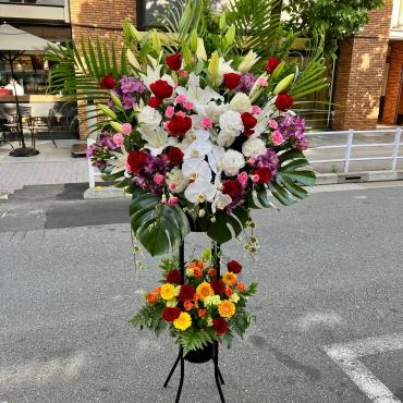 開店お祝いのスタンド、ご注文を頂きありがとうございました。｜「銀座ニューフラワー」　（東京都中央区の花キューピット加盟店 花屋）のブログ