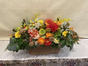 ビタミンカラーで心元気に(⋈◍＞◡＜◍)。✧♡｜「フローリスト飾り屋」　（鹿児島県鹿児島市の花キューピット加盟店 花屋）のブログ