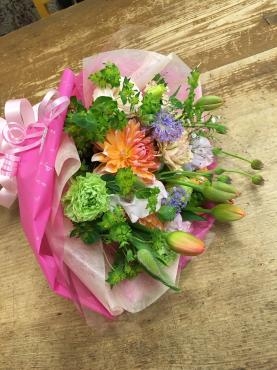 送別会の花束　年度末混雑し始めました・・・｜「フローリスト飾り屋」　（鹿児島県鹿児島市の花キューピット加盟店 花屋）のブログ