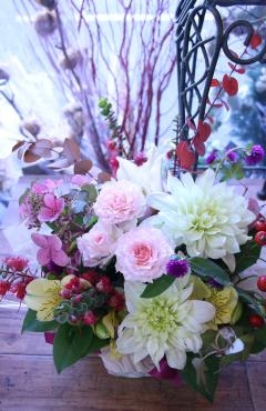 今日のアレンジ｜「アライ花店」　（山形県山形市の花キューピット加盟店 花屋）のブログ