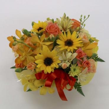 父の日おすすめ！＜ヒマワリ＞アレンジメント　三島市フローラント｜「フローラント」　（静岡県三島市の花キューピット加盟店 花屋）のブログ