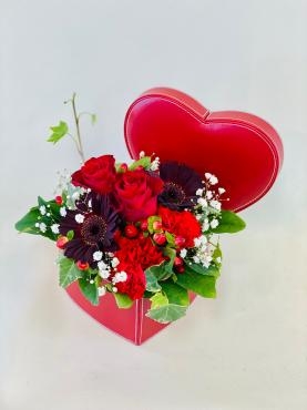ハートBOX　ご結婚祝い｜「彩季舎」　（群馬県高崎市の花キューピット加盟店 花屋）のブログ