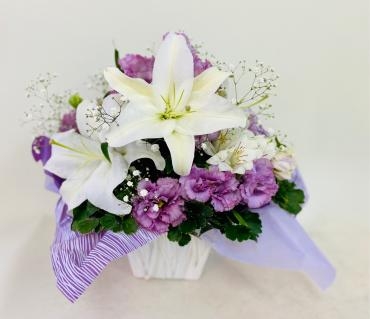 お供えアレンジメント｜「彩季舎」　（群馬県高崎市の花キューピット加盟店 花屋）のブログ