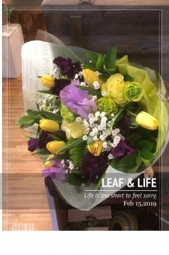 カジュアル　ブーケにもおススメです・・｜「フローリスト飾り屋」　（鹿児島県鹿児島市の花キューピット加盟店 花屋）のブログ