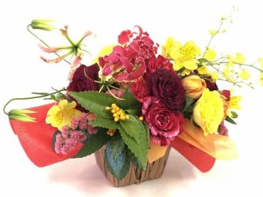お礼のお花　アレンジメト｜「彩季舎」　（群馬県高崎市の花キューピット加盟店 花屋）のブログ