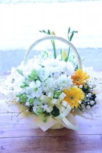 ペットのお供えアレンジ｜「アライ花店」　（山形県山形市の花キューピット加盟店 花屋）のブログ