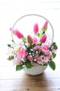 お誕生日アレンジ｜「アライ花店」　（山形県山形市の花キューピット加盟店 花屋）のブログ