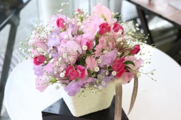 お誕生日アレンジ｜「アライ花店」　（山形県山形市の花キューピット加盟店 花屋）のブログ