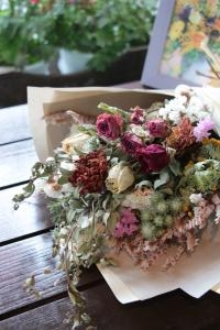 ドライフラワーの花束｜「アライ花店」　（山形県山形市の花キューピット加盟店 花屋）のブログ