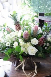 本日お届けした御祝アレンジ｜「アライ花店」　（山形県山形市の花キューピット加盟店 花屋）のブログ