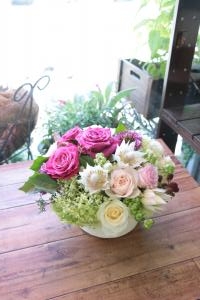 女性の方へ御祝アレンジ｜「アライ花店」　（山形県山形市の花キューピット加盟店 花屋）のブログ