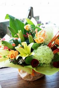 開店お祝アレンジ｜「アライ花店」　（山形県山形市の花キューピット加盟店 花屋）のブログ