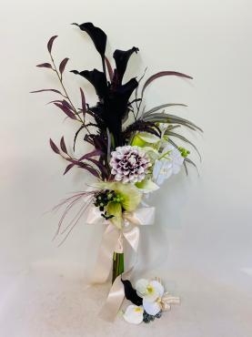 前撮り　造花のクラッチブーケ｜「彩季舎」　（群馬県高崎市の花キューピット加盟店 花屋）のブログ