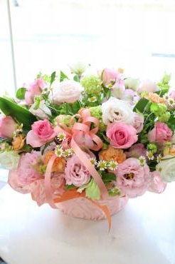 お誕生日アレンジ｜「アライ花店」　（山形県山形市の花キューピット加盟店 花屋）のブログ