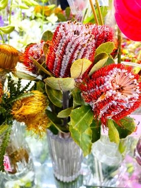 バンクシア・ドライアンドラ・無花粉ゆり｜「ポピー」　（京都府八幡市の花キューピット加盟店 花屋）のブログ