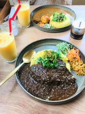 スパイスカレー食べてきました｜「ポピー」　（京都府八幡市の花キューピット加盟店 花屋）のブログ