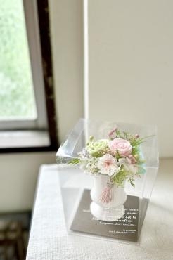優しい色合のプリザーブドフラワー｜「フローリスト飾り屋」　（鹿児島県鹿児島市の花キューピット加盟店 花屋）のブログ