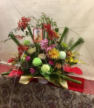 大晦日までご注文ありがとうございました。　感謝　｜「フローリスト飾り屋」　（鹿児島県鹿児島市の花キューピット加盟店 花屋）のブログ