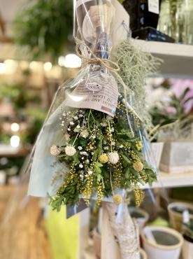 黄色いミモザ・・・｜「フローリスト飾り屋」　（鹿児島県鹿児島市の花キューピット加盟店 花屋）のブログ