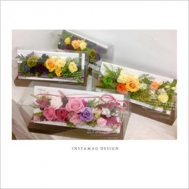 ”プリザーブドフラワー”感謝を込めた贈り物におすすめ致します。｜「フローリスト飾り屋」　（鹿児島県鹿児島市の花キューピット加盟店 花屋）のブログ