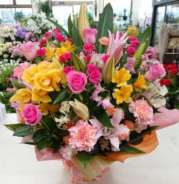 開院お祝い　アレンジメント☆｜「愛花」　（愛媛県松山市の花キューピット加盟店 花屋）のブログ