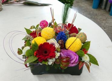 お正月　生花アレンジメント♪2020♪｜「愛花」　（愛媛県松山市の花キューピット加盟店 花屋）のブログ