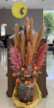 お月見ディスプレイ☆｜「愛花」　（愛媛県松山市の花キューピット加盟店 花屋）のブログ