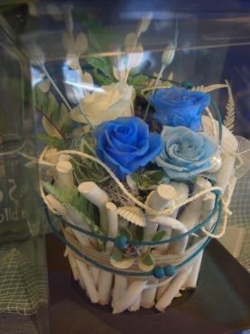 ～　マリンブルーで　お元気ですか？　～｜「フローリスト飾り屋」　（鹿児島県鹿児島市の花キューピット加盟店 花屋）のブログ
