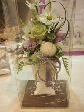 御供えに　プリザーブドフラワー　おすすめです。｜「フローリスト飾り屋」　（鹿児島県鹿児島市の花キューピット加盟店 花屋）のブログ