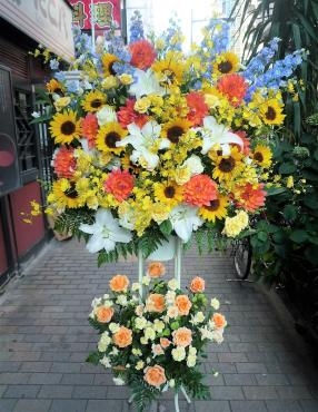 開店・御祝スタンド、御注文ありがとうございました。｜「銀座ニューフラワー」　（東京都中央区の花キューピット加盟店 花屋）のブログ