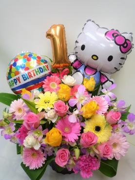 御誕生日バルーンアレンジメント、御注文ありがとうございました。｜「銀座ニューフラワー」　（東京都中央区の花キューピット加盟店 花屋）のブログ