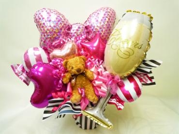御祝、balloon arrange.ご注文ありがとうございました。｜「銀座ニューフラワー」　（東京都中央区の花キューピット加盟店 花屋）のブログ