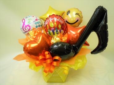Birthdayバルーンアレンジメント・御注文ありがとうございました。｜「銀座ニューフラワー」　（東京都中央区の花キューピット加盟店 花屋）のブログ