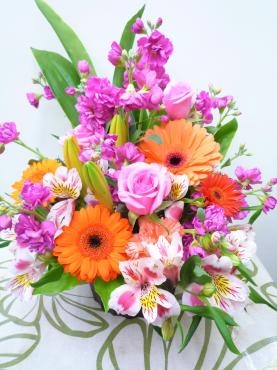 送別アレンジメント・ご注文ありがとうございました。｜「銀座ニューフラワー」　（東京都中央区の花キューピット加盟店 花屋）のブログ