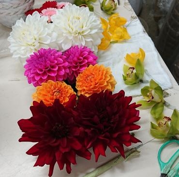 令和最初の成人式♪　2020　髪飾り　ヘッドドレス　お生花で♪｜「愛花」　（愛媛県松山市の花キューピット加盟店 花屋）のブログ