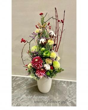 和・クリスマス？｜「フローリスト飾り屋」　（鹿児島県鹿児島市の花キューピット加盟店 花屋）のブログ